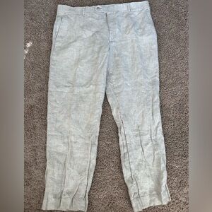 Joseph Abboud 100% Linen Pants Men’s Size 38